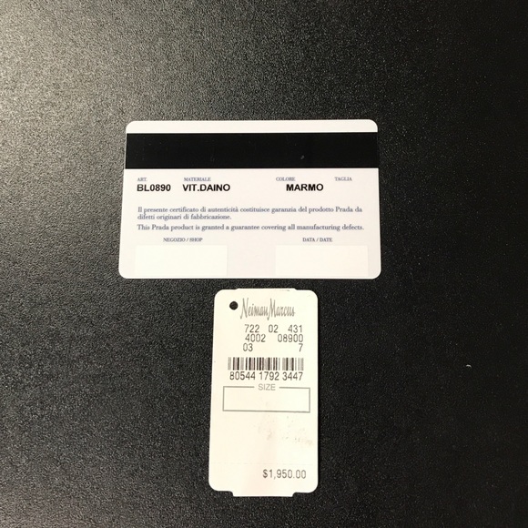 Grey Prada Handbag. Clean and good condition. - Picture 8 of 8